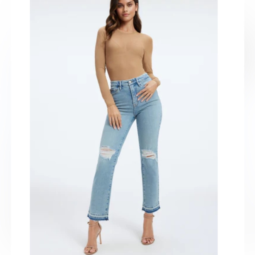 Good American Good Vintage released hem jeans